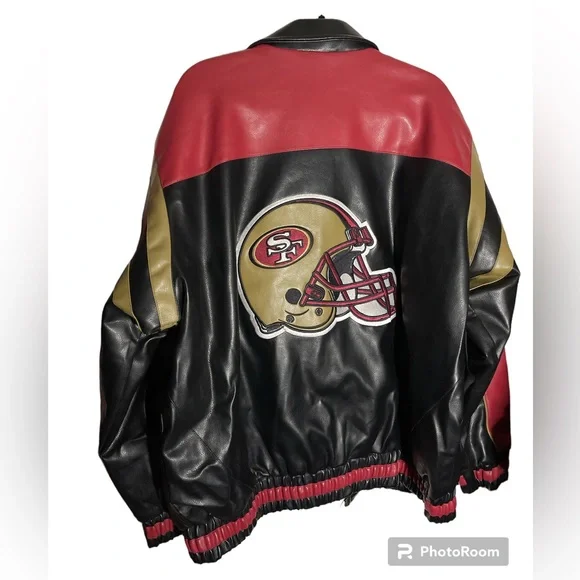 NFL San Francisco 49ers Jacket Size XL G3 G-III RARE YKK